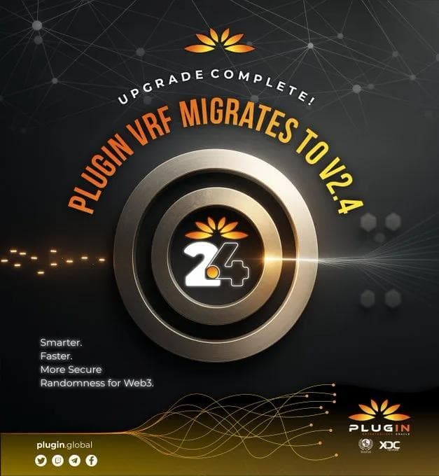Plugin VRF Migrates to v2.4 Upgrade is Now Complete!