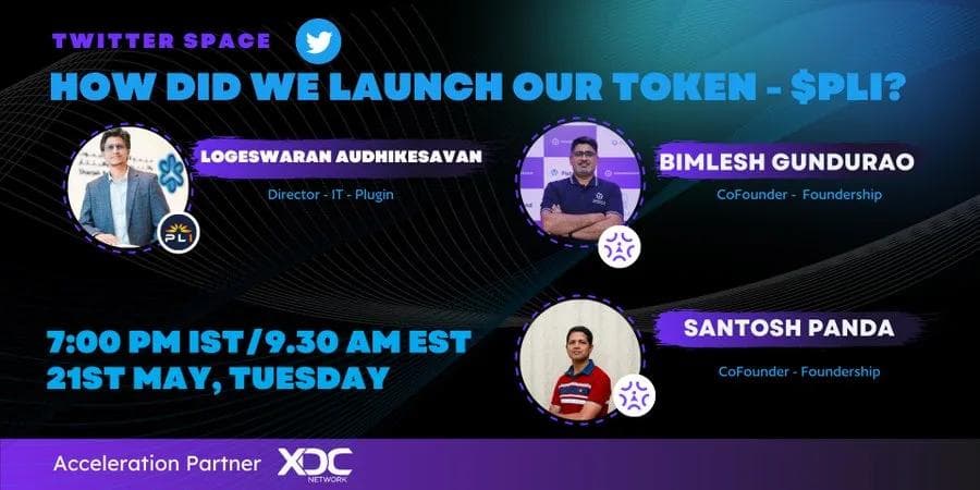 How did we launch our Token PLI