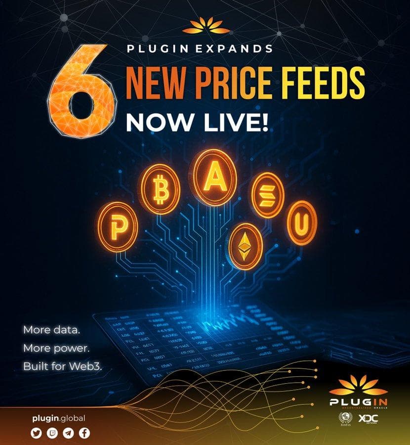 Six New Price Feeds